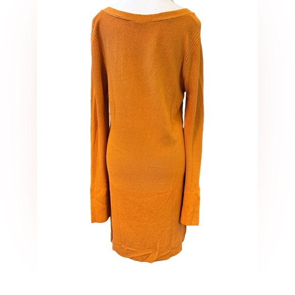 Free People | Criss Cross Knit Tunic Sweater (L) - Picture 6 of 9